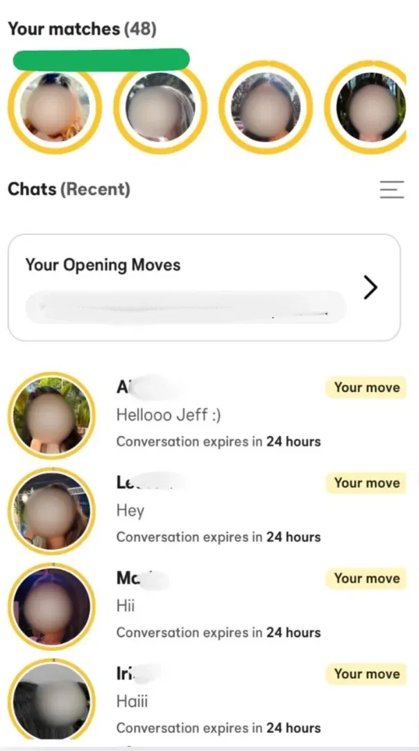 Bumble showing 48 matches